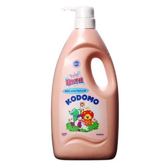 Lion Kodomo Baby Bath 1L (Mild & Natural)